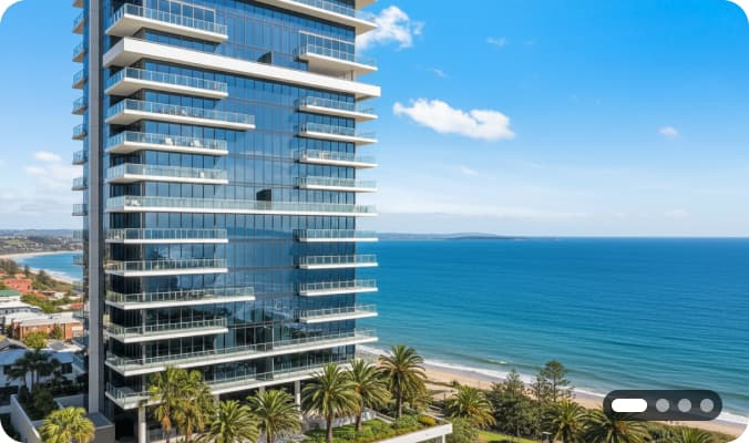 Seafront residential tower in Oman