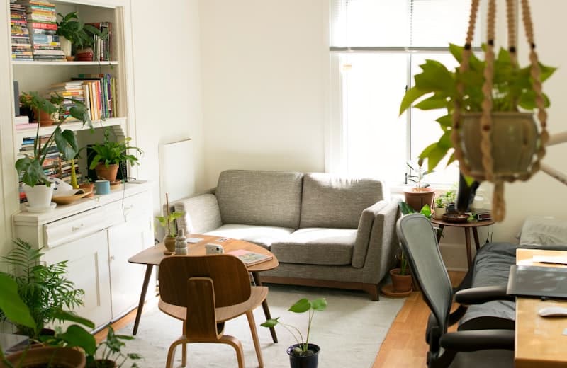 Bright apartment and home services offer